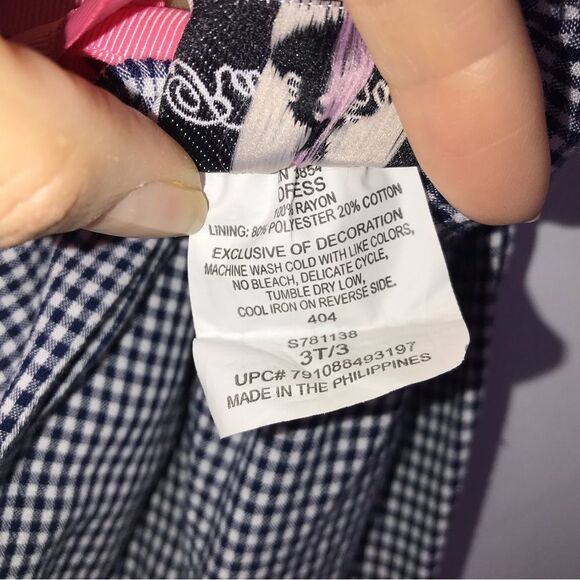 Rare Edition Halter Gingham Dress - Picture 4 of 5